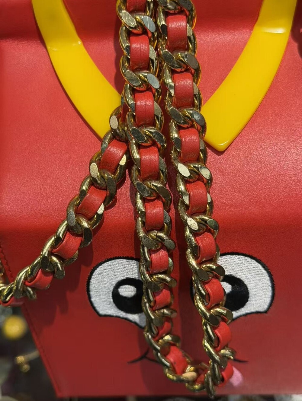 Moschino Couture Bag Happy Meal Bag Jeremy Scott Mcdonald’s Grail Authentic nice - Picture 10 of 11
